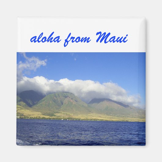 アロハfrom Maui マグネット (正面)