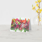 アロハHaku カード (黄色い花)