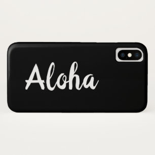 アロハiPhoneの場合 iPhone X ケース
