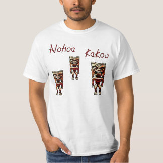 アロハkakouのtikiのワイシャツ tシャツ
