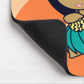 "アロハLtのモモの蜂蜜"のマウスパッド マウスパッド (コーナー)