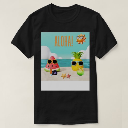 アロハTシャツ7 Tシャツ (デザイン正面)