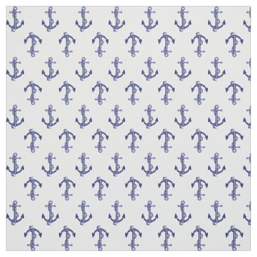 アロバーいかりパターン ファブリック (見本)