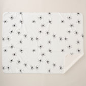 アロバースパイダースハロウィーン シェルパブランケット (正面(横))