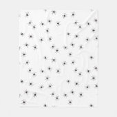 アロバースパイダースハロウィーン フリースブランケット (正面)