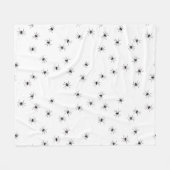 アロバースパイダースハロウィーン フリースブランケット (正面(横))