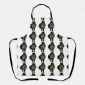 アロバープリントエプロンメインクーンキャット#2 エプロン (正面)