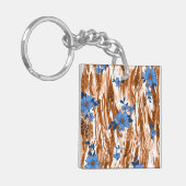 アロバ花 キーホルダー (正面左)