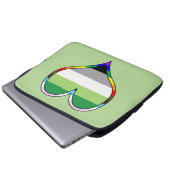 アロプライドハートノートPCカバー ラップトップスリーブ (正面下部)