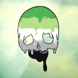 アロプライド 滴るドクロ ウィンドウサイン