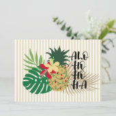 アロホホハハワイアン 招待状 (スタンド正面)