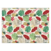 アロホホホハハワイアントロピカルホリデー  テーブルクロス (正面(横))