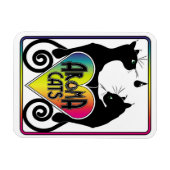 アロマキャットマグネット マグネット (横)