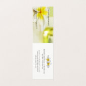 アロマセラピーのスパのスキンケアW/Appointmentの紹介 名刺 (内部フラット)