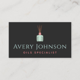 アロマセラピーエッセンシャル油ディフューザーソーシャルメディア 名刺