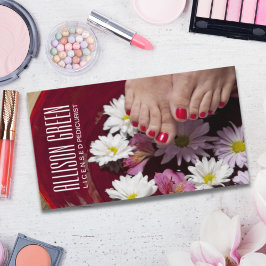 アロマセラピーネイルサロンマニキュリスト小児科医 名刺