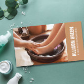 アロマセラピーペディキュアサロンマニキュリスト 名刺