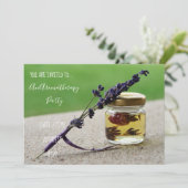 アロマセラピー必須油パーティー 招待状 (スタンド正面)