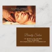 アロマセラピー指圧マッサージセラピスト 名刺 (正面/裏面)