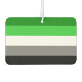 アロマティックの芳香旗:車の空気清浄剤 カーエアーフレッシュナー (裏面)