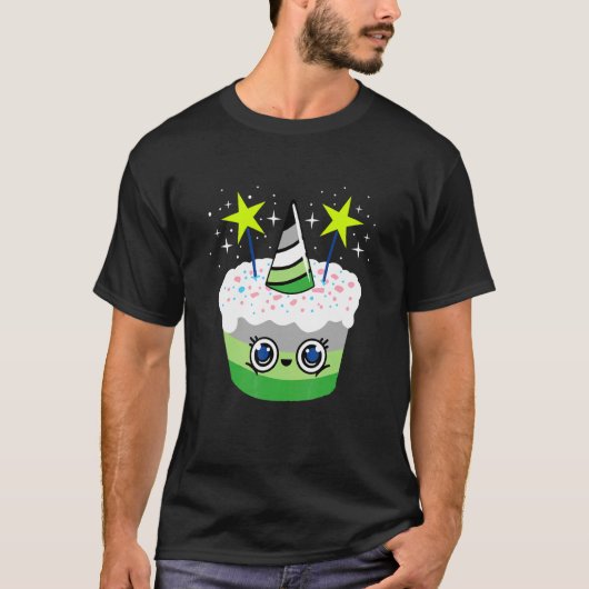アロマティックケーキアロマティックプライド Tシャツ (正面)