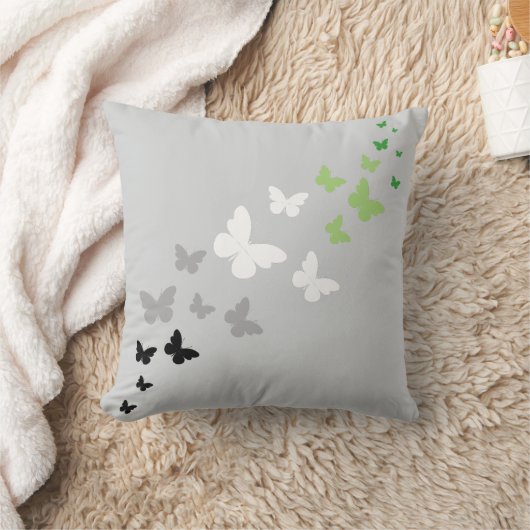 アロマティックプライドバタフライトレイル クッション (ブランケット)