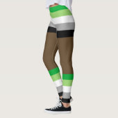 アロマティックプライドフェイクショーツ&レッグ レギンス (左)