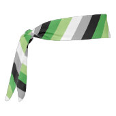 アロマティック国旗のネクタイのヘッドバンド タイヘッドバンド (回転270)