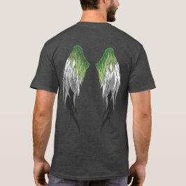 アロマティック国旗 – Angel Wings Tシャツ