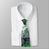 アロマンティックドラゴンダマスク-アロプライド旗の色 ネクタイ (タイ)