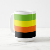 アロマンティック プライド コーヒーマグカップ (正面左)