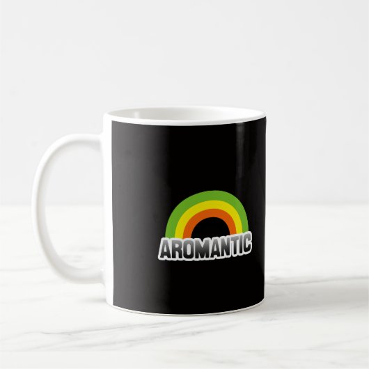 アロマンティック プライド コーヒーマグカップ (左)
