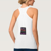 アロマ自然香料をテーマにした タンクトップ (裏面)