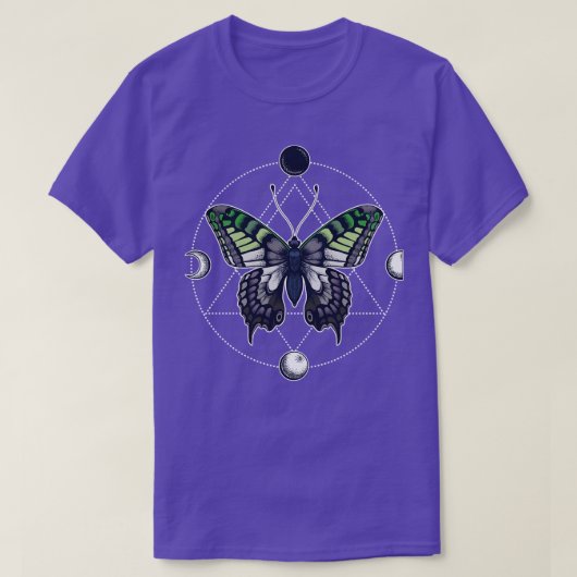 アロムバタフライ Tシャツ (デザイン正面)