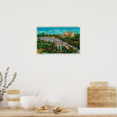 アロヨセコブリッジコロラド通りブリッジ ポスター (キッチン)