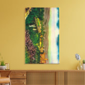 アロヨセコブリッジパサデナ（カリフォルニア州） キャンバスプリント (インサイチュ (リビング))