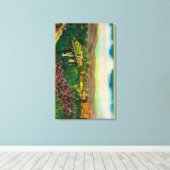 アロヨセコブリッジパサデナ（カリフォルニア州） キャンバスプリント (インサイチュ (ウッドフロア))