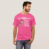 アローとはボクサー犬のこと Tシャツ (正面フル)