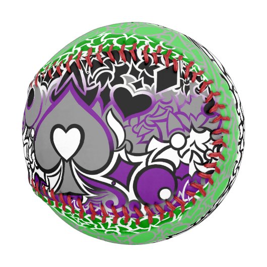 アローアンドエースプライドスクイグルス 野球ボール (正面右)