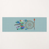 アローアンドフェザーズドリームキャッチャー保保スタイル ヨガマット (正面(横))