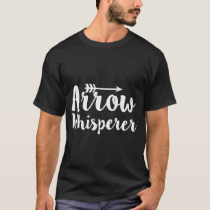 アローウィスパー狩りアーチェリーおもしろいウィスパー Tシャツ