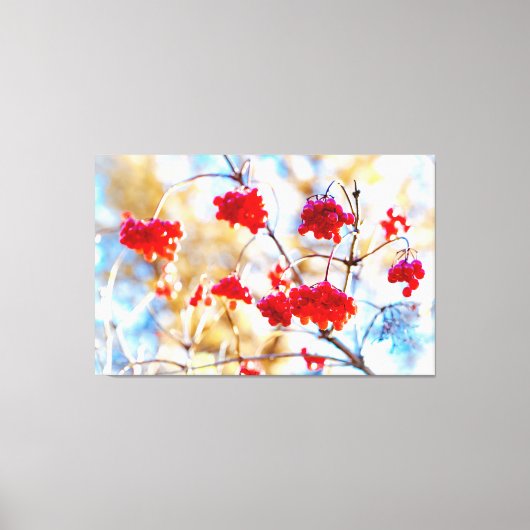 アローウッドベリー キャンバスプリント (正面)