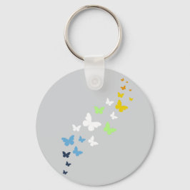 アローエースアジェンダープライドバタフライトレイル キーホルダー