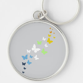 アローエースアジェンダープライドバタフライトレイル キーホルダー