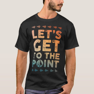 アローカッコいいド狩りデザイン男性へウィメンアロー Tシャツ