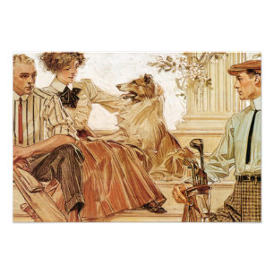 アローカラー広告, 1910 by Leyendecker フォトプリント
