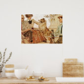 アローカラー広告， 1910 by Leyendecker ポスター (キッチン)