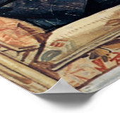 アローカラー広告， 1912 by Leyendecker ポスター (角)