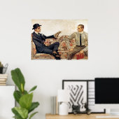 アローカラー広告， 1912 by Leyendecker ポスター (ホームオフィス)