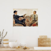 アローカラー広告， 1912 by Leyendecker ポスター (キッチン)